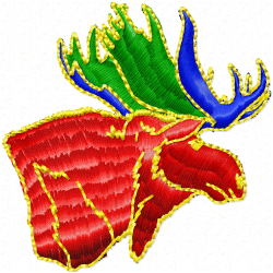 Gazelle Embroidery Design 7 Gazelle Embroidery Design 7